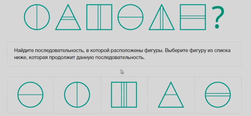 Тесты по абстрактным картинкам